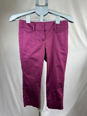 Loft Outlet Petite, Magenta, Original Crop, Size 00P